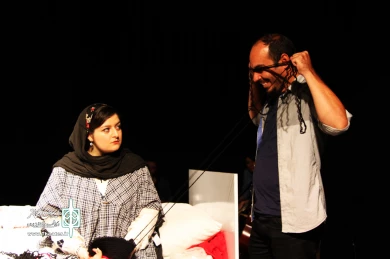 نمایش « وخداوند درون یک مرد دو قلب قرار نداد» در ارومیه اجرا شد.