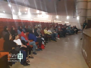 جلسه توجهیی دوره آموزش مبانی تئاتر در شهرستان بوکان  برگزار شد