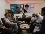 هیأت رئیسه‌ انجمن هنرهای نمایشی استان آذربایجان غربی با هنرمندان تئاتر شهرستان خوی دیدار کردند 3
