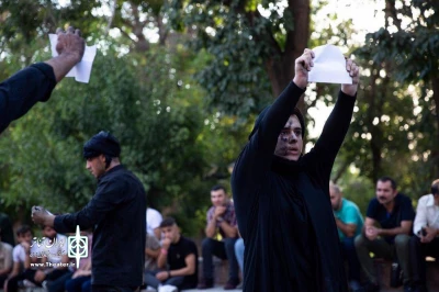پرفورمنس « هیچ شتیکی نوی » در مهاباد به اجرا در آمد