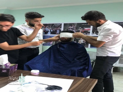 کارگاه ساخت ماسک در میاندوآب