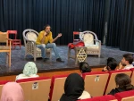 جلسه خوانش، تحلیل، بررسی و شناخت نمایش« داستان‌ خرس‌های پاندا به روایت ساکسیفونیست که دوست دختری در فرانکفورت ...» در مهاباد برگزار شد. 2
