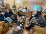 نشست اعضای هیأت رئیسه انجمن هنرهای نمایشی استان با مدیر کل فرهنگ و‌ارشاد اسلامی. 2