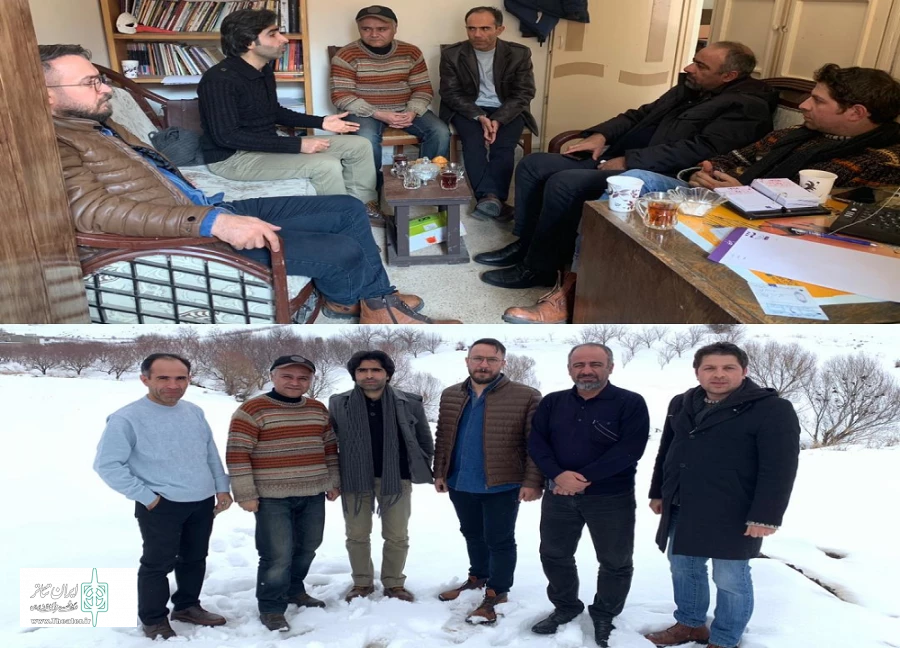  نشست اعضای هیأت رئیسه انجمن هنرهای نمایشی استان در مهاباد. 2