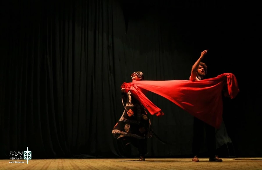 اجرای نمایش: آخرین آواز باد شمال ( دواهه‌مین ئاوازی بای شه‌مال) به زبان کوردی در سردشت. 2