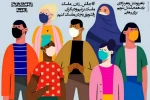 طراحی و انتشار پوستر هایی در قالب چالش زدن ماسک توسط گروه تئاتر اتود ارومیه  4
