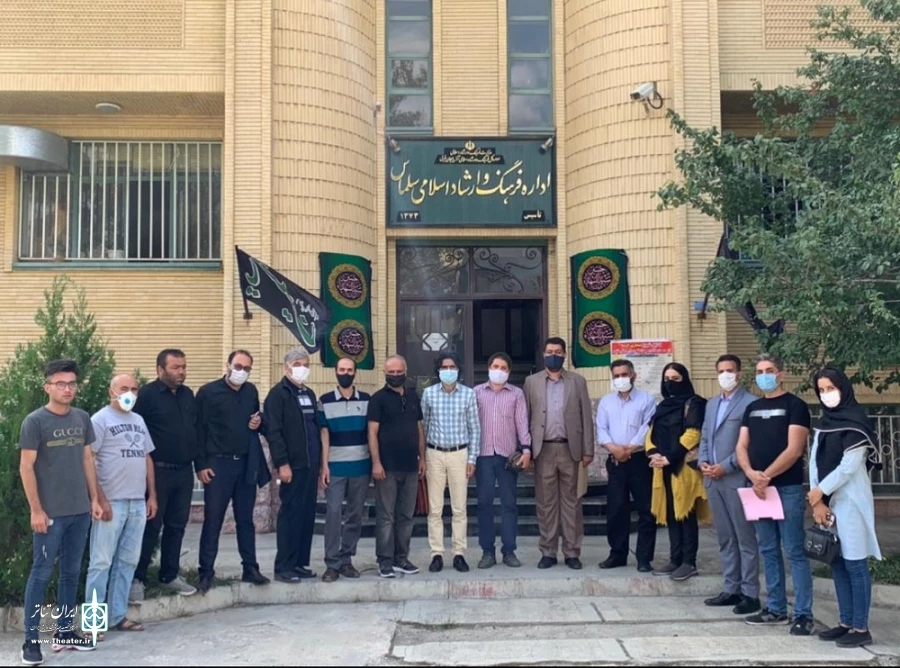 حضور هیأت رئیسه انجمن هنرهای نمایشی استان آذربایجان‌غربی در جمع اهالی تئاتر شهرستان سلماس 6