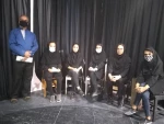 پایان دوره ۱۲ جلسه‌ای مقدماتی آموزش بازیگری در شهرستان نقده. 2