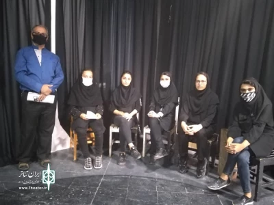 پایان دوره ۱۲ جلسه‌ای مقدماتی آموزش بازیگری در شهرستان نقده