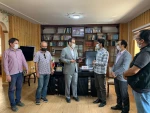 نشست و دیدار اعضای هیأت رئیسه انجمن هنرهای نمایشی استان آذربایجان غربی با مسئولان و هنرمندان تئاتر شهرستان اشنویه 2