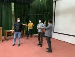 نشست و دیدار اعضای هیأت رئیسه انجمن هنرهای نمایشی استان آذربایجان غربی با مسئولان و هنرمندان تئاتر شهرستان اشنویه 5