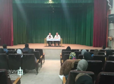 نشست هنرمندان تئاتر شهرستان نقده
