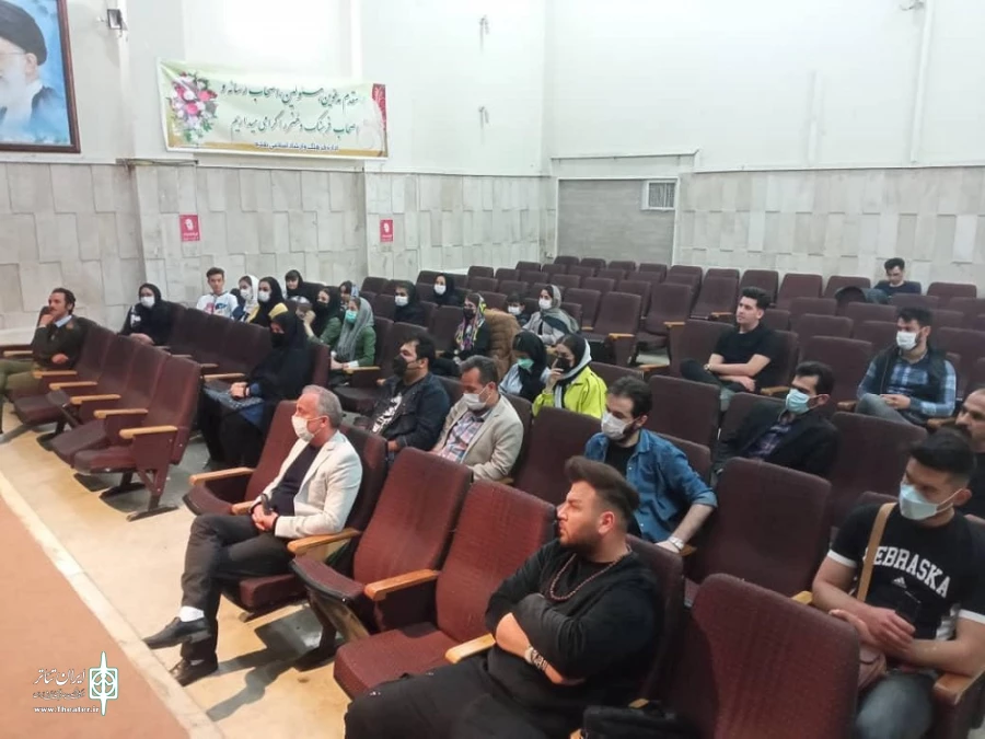 نشست هنرمندان تئاتر شهرستان نقده  5