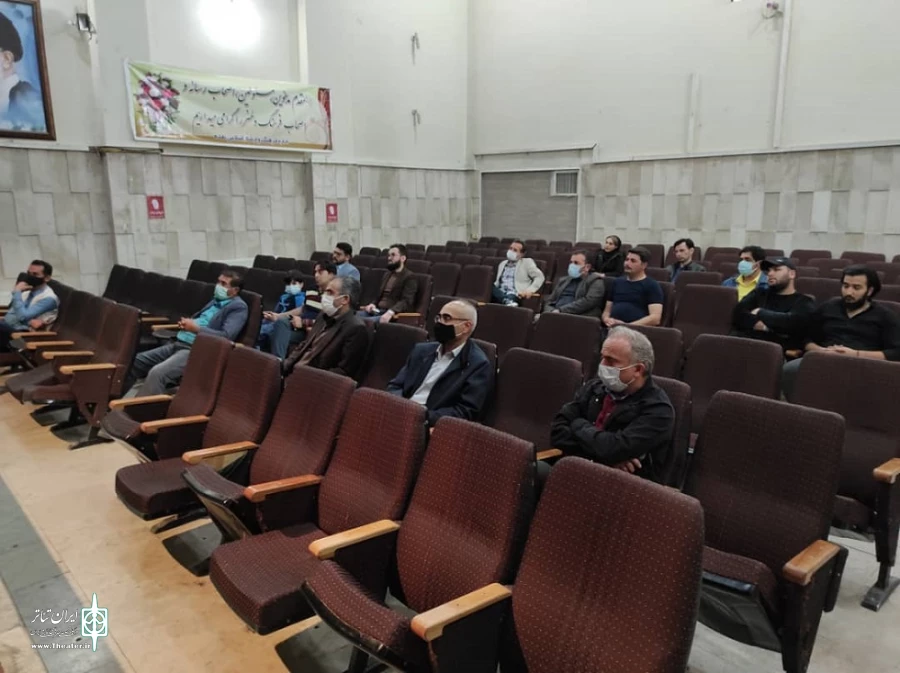 دومین نشست هنرمندان تئاتر شهرستان نقده. 2