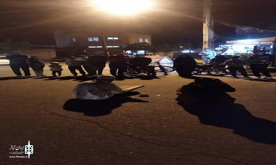 جرای نمایش خیابانی «قدر نشناسها» در شهرستان نقده. 4