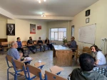 نشست جمعی از پیشکسوتان و‌ هنرمندان تئاتر شهرستان مهاباد. 3