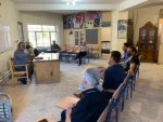 نشست جمعی از پیشکسوتان و‌ هنرمندان تئاتر شهرستان مهاباد. 4