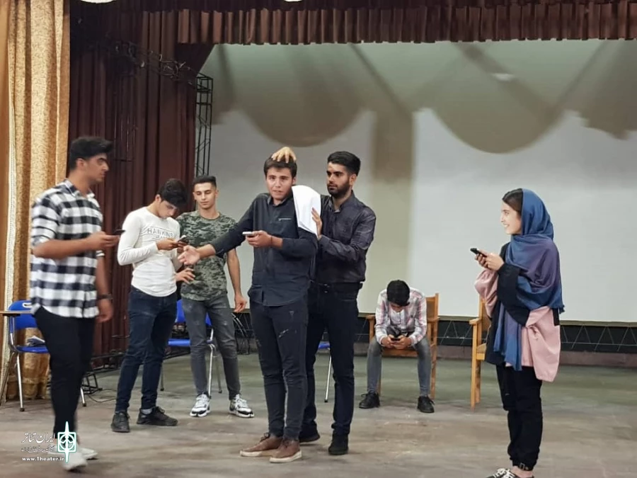 شروع تمرینات نمایش « جام آخر » در شهرستان چایپاره. 2