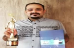 هنرمند مهابادی از استان آذربایجان‌غربی موفق به دریافت جایزه اول طراحی نور شد 2