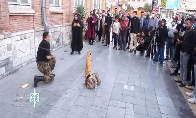 به مناسبت هفته دفاع مقدس

نمایش خیابانی 