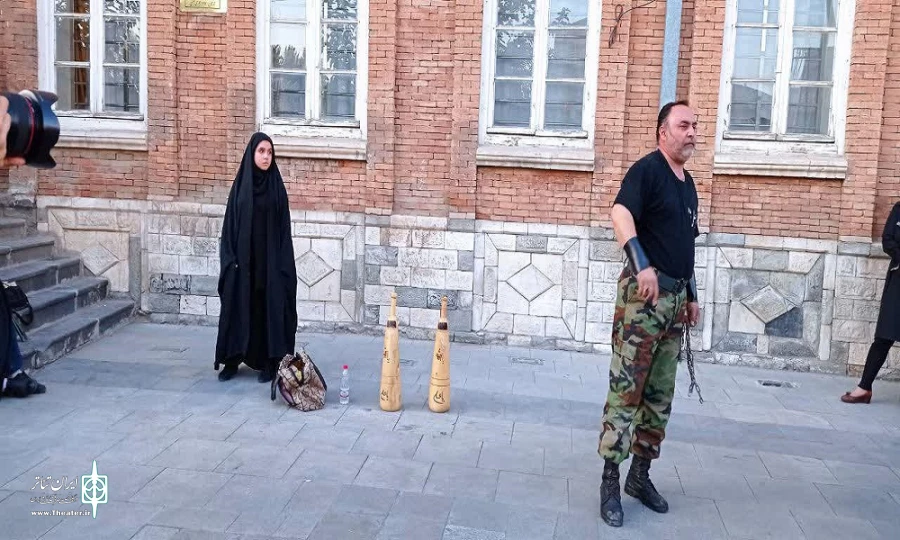 نمایش خیابانی "من ایرانیم" در ارومیه اجرا شد 2