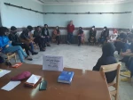 روی صحنه‌ی آبی «مرگ در پاییز» اثر استاد اکبر رادی خوانش شد. 3