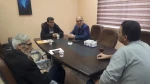 نشست رئیس انجمن هنرهای نمایشی شهرستان پلدشت با رئیس اداره فرهنگ و ارشاد اسلامی این شهرستان. 4