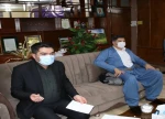 نشست دبیر‌خانه دومین جشنواره استانی تئاتر «رامان» با فرماندار شهرستان سردشت. 2