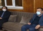 نشست دبیر‌خانه دومین جشنواره استانی تئاتر «رامان» با فرماندار شهرستان سردشت. 4