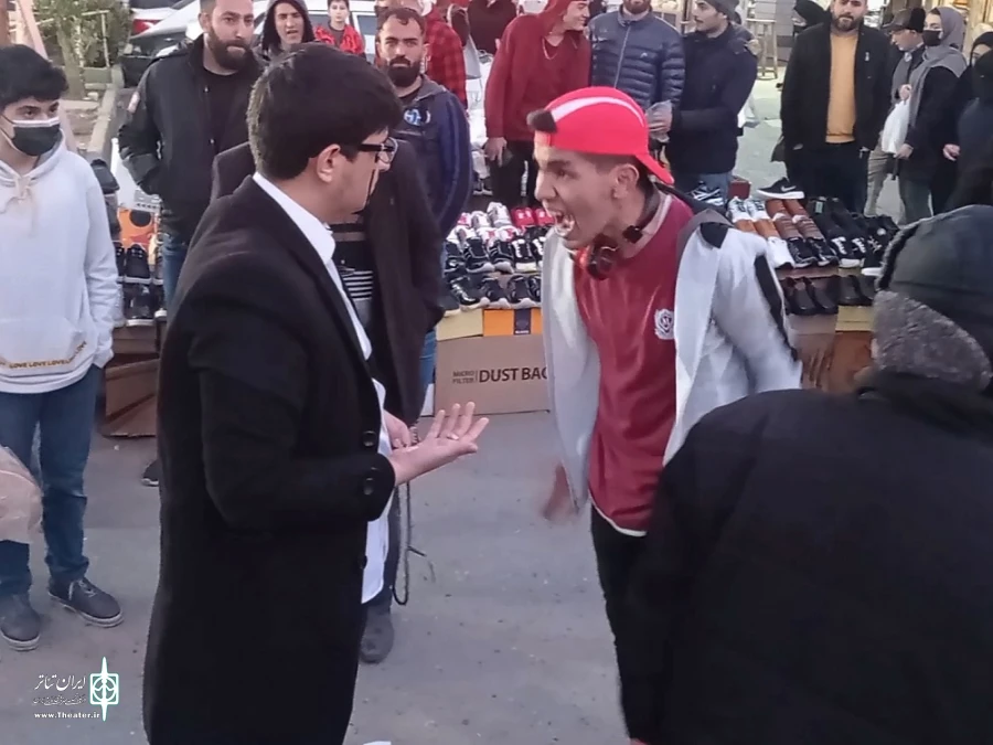 نمایش خیابانی  "بی حجاب و با حجاب باش" در ارومیه به اجرا درآمد  2