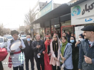 اجرای تکم‌ خوانی در شهرستان شاهین دژ 3