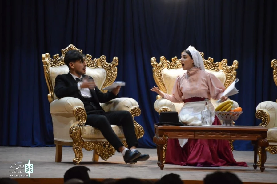 «خواستگاری» هشتمین خوانش جشنوارە نمایشنامە خوانی "برف" پیرانشهر.
 2