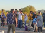 نمایش خیابانی «سوختم٬ سوختی٬ سوخت» در شهرستان شاهین‌دژ به اجرا در آمد.
 2