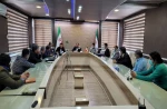 نشست دبیرخانه دومین جشنواره استانی تئاتر «نهال» شهرستان میاندوآب با فرماندار این شهرستان.
 2