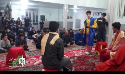 همزمان با هفته هنرانقلاب اسلامی

نمایش «باران رحمت» در خوی اجرا شد