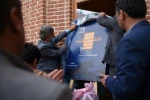 آیین رونمایی از پوستر نخستین جشنواره استانی خیابانی «نالشکنه» بوکان.
 2