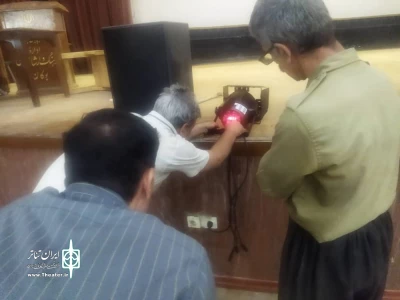 در آستانه جشنواره تئاتر ناله شکینه

تجهیز سالن سردار سلیمانی بوکان به سیستم نور