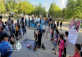 اجرای نمایش خیابانی آب مایه حیات در شهرستان چالدران به اجرا در آمد
 2