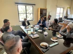 نشست انجمن هنرهای نمایشی استان با معاون و رئیس اداره هنری اداره کل و رئیس مجتمع فرهنگی هنری ارومیه.
 2