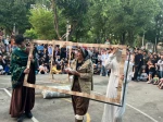 نمایش خیابانی «آتش یا گور» از شهرستان تکاب.
 2