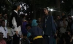 نمایش خیابانی «غول چراغ جادو» از شهرستان بوکان.
 2
