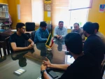نشست مسئول دفتر هنرهای نمایشی شهرستا چایپاره با جمعی از هنرمندان تئاتر شهرستان
 2