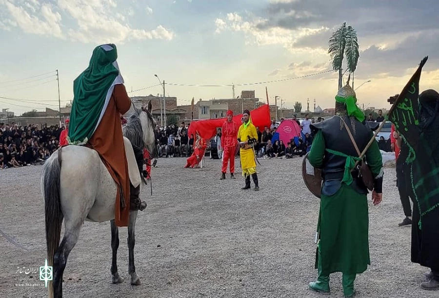 نمایش خیابانی «دشت کربلا» در شهرستان پلدشت به اجرا در آمد
 2