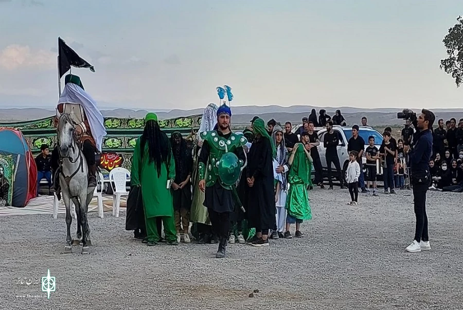 نمایش خیابانی «دشت کربلا» در شهرستان پلدشت به اجرا در آمد
 2