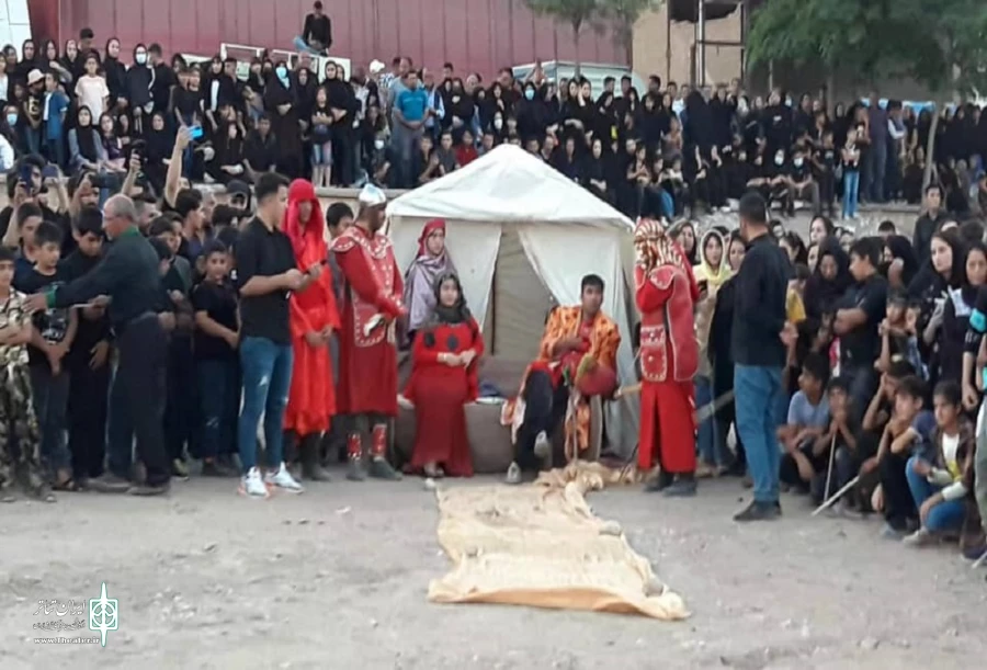  شبیه خوانی «بریر بن خضیر همدانی در میدان نبرد» در شهرستان شوط به اجرا در آمد .
 2
