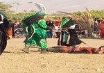 نمایش تغزیه «غروب خورشید کربلا» به اجرا در آمد
 2