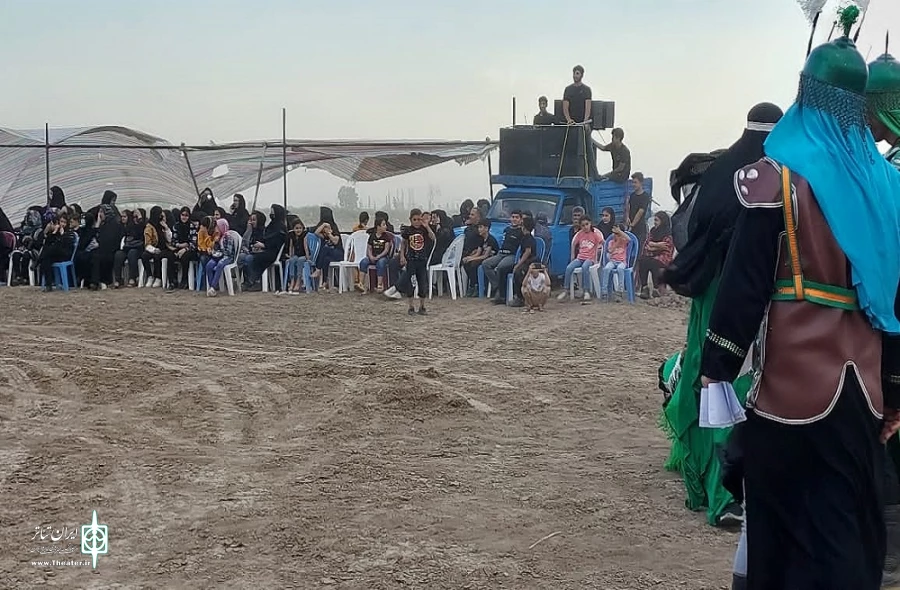 نمایش خیابانی زینب شیرزن کربلا در شهرستان پلدشت به اجرا در آمد
 2