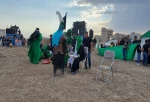 نمایش خیابانی زینب شیرزن کربلا در شهرستان پلدشت به اجرا در آمد
 2