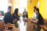 نشست دفتر هنرهای نمایشی شهرستان جمعی از هنرمندان تئاتر 
 2