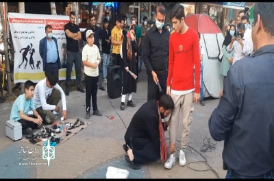 در میان استقبال علاقه مندان تئاتر خیابانی

نمایش خیابانی «سوز یک ترانه» در سلماس اجرا  شد